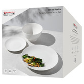 Maxwell &amp; Williams 12 Piece Dynasty Porcelain Coupe Dinner Set