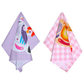 Maxwell &amp; Williams 2 Piece Pete Cromer Chook Barn Friends Cotton Tea Towel Set