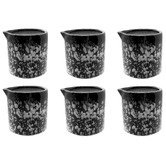 Maxwell &amp; Williams Caviar Granite 180ml Porcelain Pourer Jugs