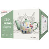 Maxwell &amp; Williams Olde English Brush Stroke Porcelain Teapot