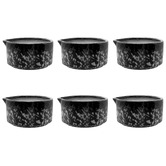 Maxwell &amp; Williams Caviar Granite 130ml Porcelain Sauce Pourers