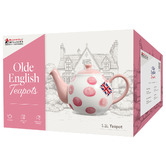 Maxwell &amp; Williams Pink Olde English Porcelain Teapot