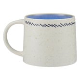 Maxwell &amp; Williams The Mug Club Indigo Blue Line 330ml Stoneware Mugs