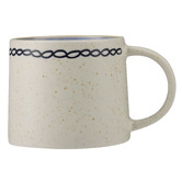 Maxwell &amp; Williams The Mug Club Indigo Blue Link 330ml Stoneware Mugs