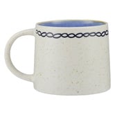 Maxwell &amp; Williams The Mug Club Indigo Blue Link 330ml Stoneware Mugs