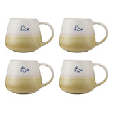 Maxwell &amp; Williams The Mug Club Oceanic Snug Seal 400ml Stoneware Mugs