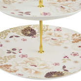 Maxwell &amp; Williams Kimono 3-Tier Fine Bone China Cake Stand