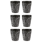 Maxwell &amp; Williams Caviar Granite 250ml Porcelain Latte Cups
