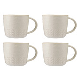 Maxwell &amp; Williams The Mug Club Nordic Chevron Waves 400ml Stoneware Mugs
