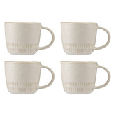 Maxwell &amp; Williams The Mug Club Nordic Stroke 400ml Stoneware Mugs