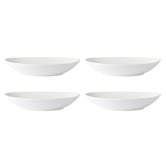 Maxwell &amp; Williams White Basics Diamonds Porcelain Oval Serving Bowls