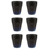 Maxwell &amp; Williams Caviar Midnight 90ml Porcelain Espresso Cups