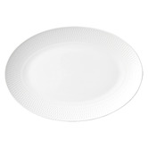 Maxwell &amp; Williams White Basics Diamonds Porcelain Oval Platter