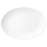 Maxwell &amp; Williams White Basics Diamonds Porcelain Oval Platter