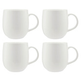 Maxwell &amp; Williams White Basics Round 380ml Porcelain Mugs