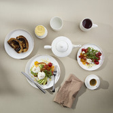 Maxwell &amp; Williams White Basics High Rim 20.7cm Porcelain Side Plates