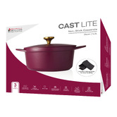 Maxwell &amp; Williams Cherry Cast Lite Non-Stick Casserole