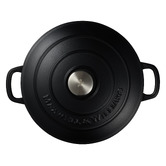 Maxwell &amp; Williams Black 3.2L Cast Iron Braiser