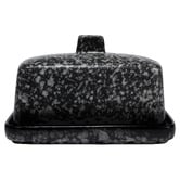 Maxwell &amp; Williams Granite Caviar Porcelain Butter Dish