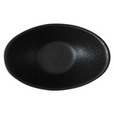 Maxwell &amp; Williams Black Caviar Oval Porcelain Sauce Bowls