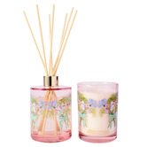 Maxwell &amp; Williams 2 Piece Guava &amp; Lychee Cherish Candle &amp; Diffuser Set