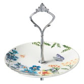 Maxwell &amp; Williams Fluttering Meadow 2 Tier Porcelain Cake Stand