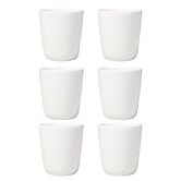 Maxwell &amp; Williams White Basics Diamonds 90ml Espresso Cups