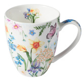 Maxwell &amp; Williams Fluttering Meadow 390ml Porcelain Coupe Mugs