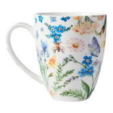 Maxwell &amp; Williams Fluttering Meadow 390ml Porcelain Coupe Mugs