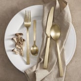 Maxwell &amp; Williams 16 Piece Auroline Stainless Steel Cutlery Set