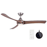 Three Sixty Fans Arumi Smart Ceiling Fan with Light