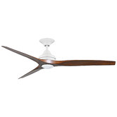 Three Sixty Fans 152cm Spitfire 3 Blade Ceiling Fan with Light