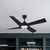 Three Sixty Fans Modn 4 Blade Smart Ceiling Fan with Light