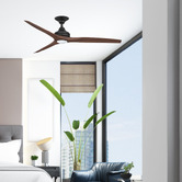 Three Sixty Fans Spitfire Smart Ceiling Fan with Light