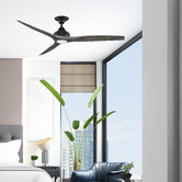 Three Sixty Fans Spitfire Smart Ceiling Fan with Light