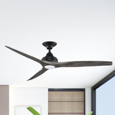 Three Sixty Fans Spitfire Smart Ceiling Fan with Light