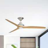 Three Sixty Fans Spitfire Smart Ceiling Fan with Light