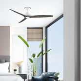 Three Sixty Fans Spitfire Smart Ceiling Fan with Light