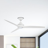 Three Sixty Fans Spitfire Smart Ceiling Fan with Light