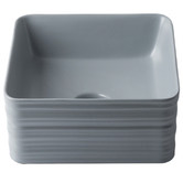Eight Quarters Willow 385mm Square Ceramic Above Counter Basin