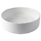 Eight Quarters Amaroo 365mm Round Ceramic Above Counter Basin
