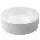 Eight Quarters Piper 370mm Round Ceramic Above Counter Basin