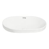 Eight Quarters Essence 550mm Ceramic Semi-Inset Basin