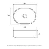 Eight Quarters Essence 460mm Above Counter Basin