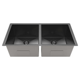 Eight Quarters Henley 770mm Double Stainless Steel Kitchen Sink