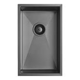Eight Quarters Henley 300mm Single Stainless Steel Kitchen Sink