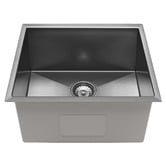 Eight Quarters Henley 540mm Single Stainless Steel Kitchen Sink