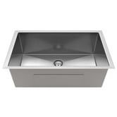 Eight Quarters Henley 700mm Single Stainless Steel Kitchen Sink