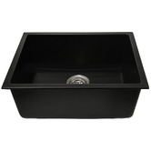 Eight Quarters Grange 550mm Single Granite Kitchen Sink