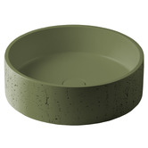 Eight Quarters Concrete 390mm Round Above Counter Basin